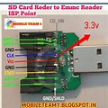 eMMC Card Reader Pinout