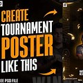 eSports Tournament Trophy Poster