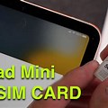 iPad Mini 6 Sim Card Slot
