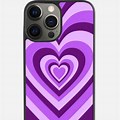 iPhone 13 Pro Max Case Purple Heart