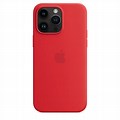 iPhone 14 Pro Max Silicone Case Red