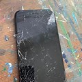 iPhone 7 Black Cracked Screen