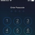 iPhone Lock Screen Passcode