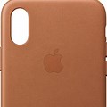 iPhone XS Leather Case Bottom
