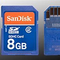 microSD Card Front and Back