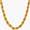 24K Gold Rope Chain Necklace