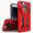 An iPhone Case Red and Black the Key Chain