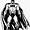 Batman the Animated Series Stencil