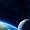 Galaxy Earth Background