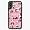 iPhone X Glas Case Pink