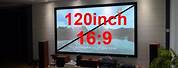 120 Inch Screen in Living Room
