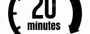 20 Min Time Icon