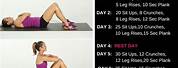 21-Day ABS Workout Challenge