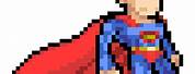 2D Pixel Art Superman
