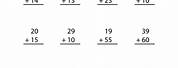 2Th Grade Math Addition Worksheets