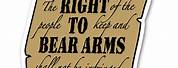 2nd Amendment Cartoon Bear Arms
