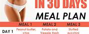 30-Day Weight Loss Challenge Meal Plan