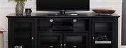 33 Inch Tall Black TV Stand