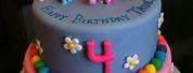 4 Year Old Baby Girls Birthday Cake