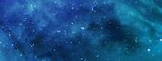 Aesthetic Background Design Galaxy Blue