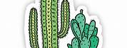 Aesthetic Dark Green Cactus