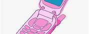 Aesthetic Pink Phone Drawing