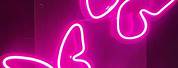 Aesthetic Wallpaper iPad Purple Pink LED Lights