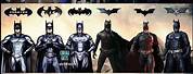 All Batman Suits Wallpaper
