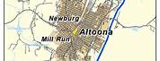 Altoona PA City Map