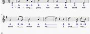 Amazing Grace Recorder Sheet Music Easy to Read