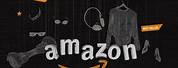 Amazon Online Shopping with Black Background