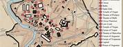 Ancient Rome City of Herculaneum Map