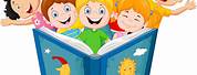 Animated Kids Reading Books
