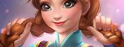 Anime Disney Frozen Anna