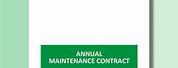 Annual Maintenance Contract WTP PNG