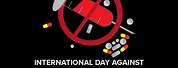 Anti-Drugs Day Attrative Poster to Easy