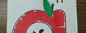 Apple Preschool Crafts Letter