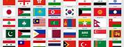 Asia Pacific Country Flags