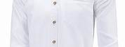 Banded Collar Cotton Shirts for Men
