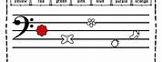Bass Clef Notes Worksheet