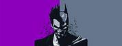Batman and Joker Cartoon Wallpaper 4K