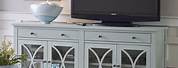 Bedroom TV Stand with Sage Green Theme