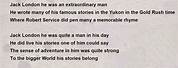 Best Poems of Jack London