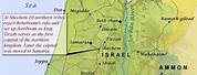 Biblical Borders of Israel Map
