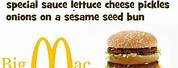 Big Mac Recipe 2 All Beef Patties Special Sauce