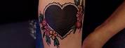 Black Heart Tattoo Cover Up