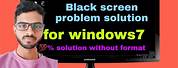 Black Monitor Screen Problem