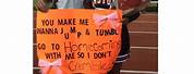 Black People Homecoming Signs