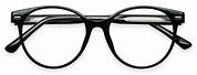 Black Round Eyeglass Frames