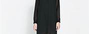 Black Shirt Dress Zara